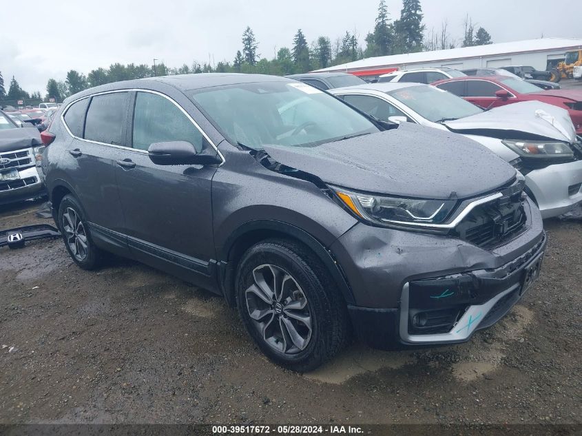 2021 HONDA CR-V AWD EX-L - 2HKRW2H86MH672438