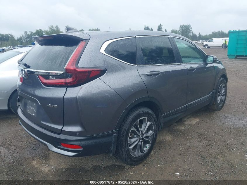 2021 Honda Cr-V Awd Ex-L VIN: 2HKRW2H86MH672438 Lot: 39517672