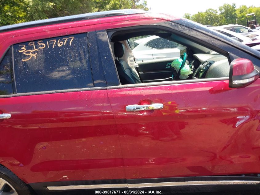 2017 Ford Explorer Limited VIN: 1FM5K7F8XHGB28461 Lot: 39517677