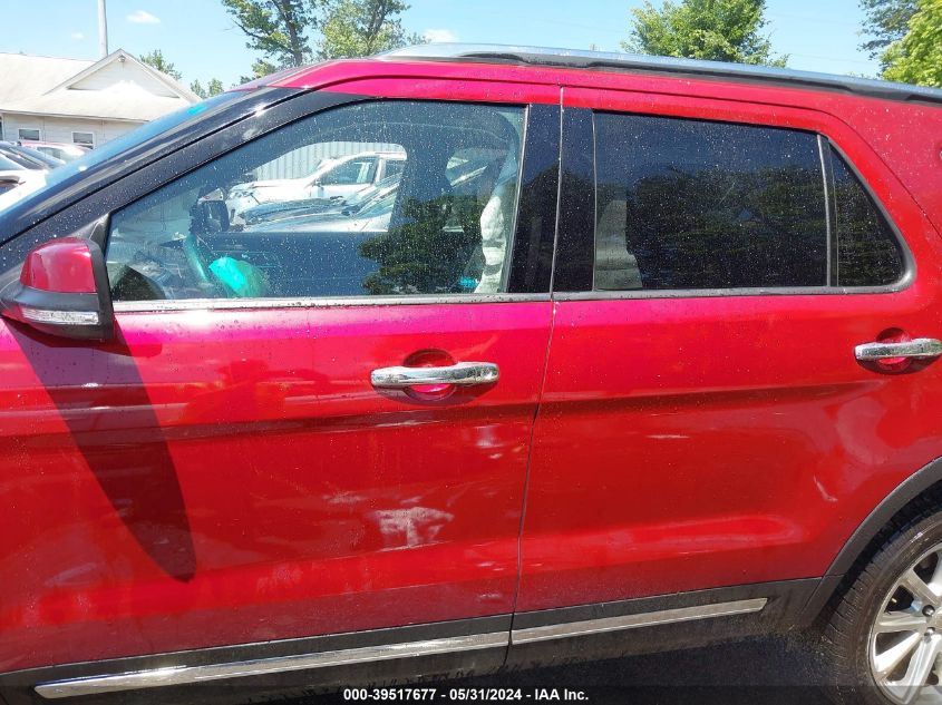 2017 Ford Explorer Limited VIN: 1FM5K7F8XHGB28461 Lot: 39517677