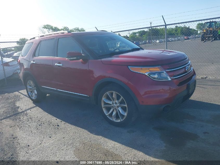 2013 Ford Explorer Limited VIN: 1FM5K7F91DGA92016 Lot: 39517695