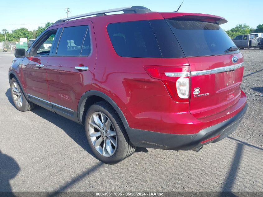 2013 Ford Explorer Limited VIN: 1FM5K7F91DGA92016 Lot: 39517695