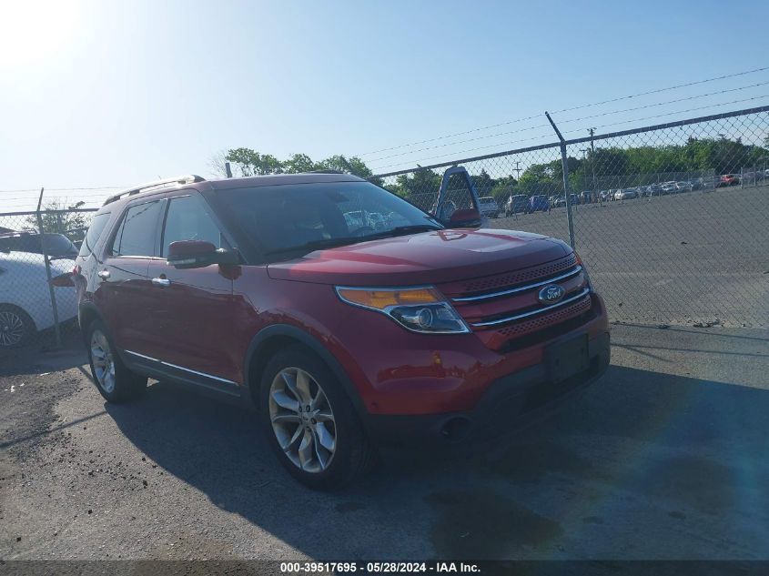 2013 Ford Explorer Limited VIN: 1FM5K7F91DGA92016 Lot: 39517695