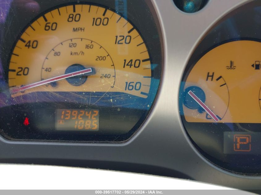 2004 Nissan Murano Se VIN: JN8AZ08W74W321737 Lot: 39517702