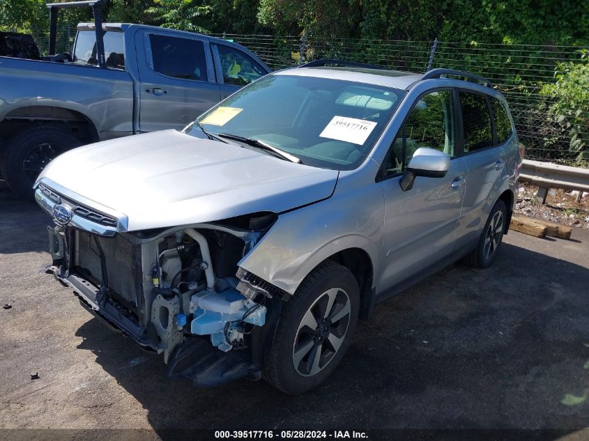 2017 Subaru Forester 2.5I Premium VIN: JF2SJAEC2HH408206 Lot: 39517716