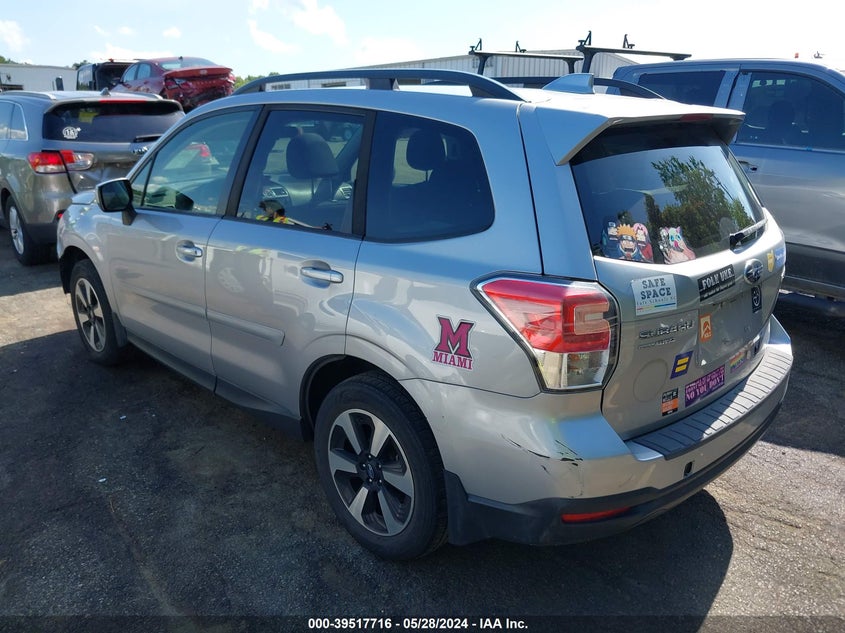 2017 SUBARU FORESTER 2.5I PREMIUM - JF2SJAEC2HH408206