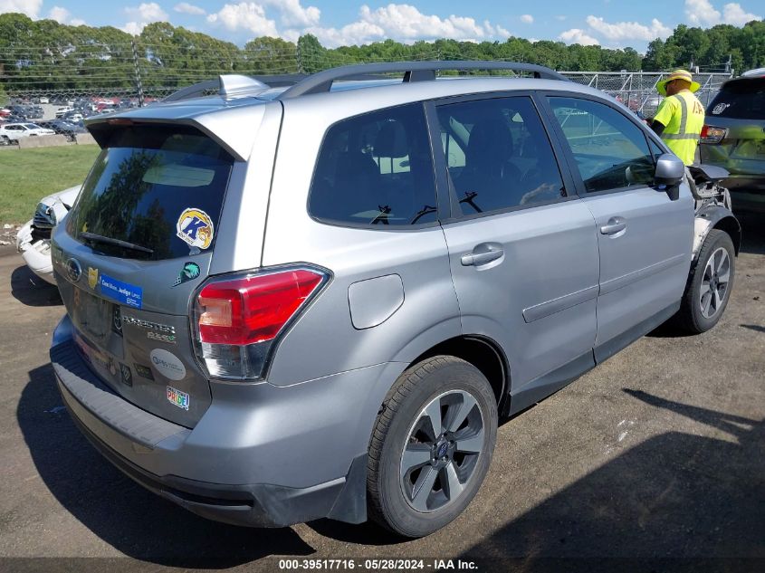 2017 Subaru Forester 2.5I Premium VIN: JF2SJAEC2HH408206 Lot: 39517716