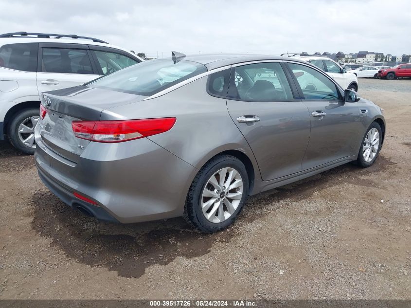 2016 Kia Optima Ex VIN: 5XXGU4L34GG042809 Lot: 39517726