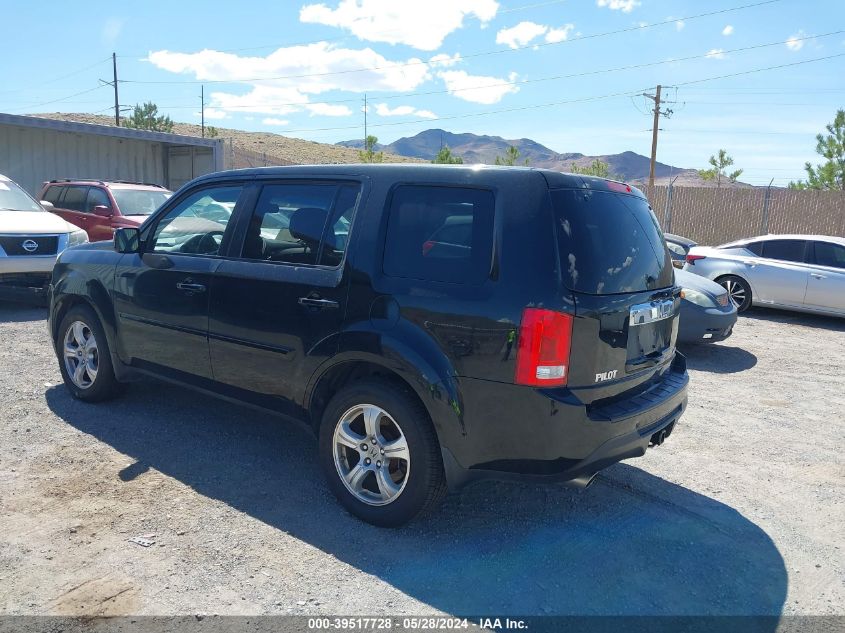 2015 Honda Pilot Ex-L VIN: 5FNYF4H52FB012363 Lot: 39517728