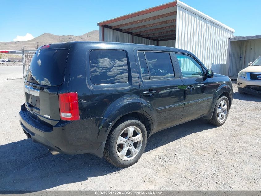 2015 Honda Pilot Ex-L VIN: 5FNYF4H52FB012363 Lot: 39517728