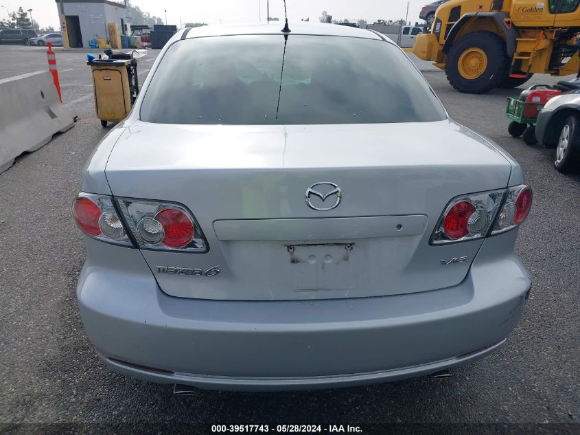 2006 Mazda Mazda6 S VIN: 1YVHP80D465M61451 Lot: 39517743