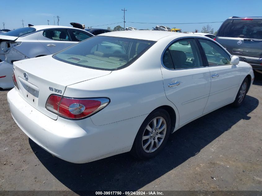 2003 Lexus Es 300 VIN: JTHBF30G736002060 Lot: 39517750