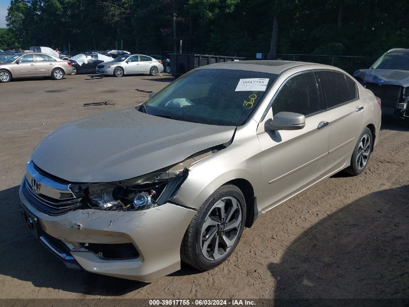 2017 Honda Accord Ex-L V6 VIN: 1HGCR3F84HA038713 Lot: 39517755