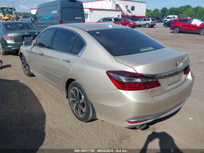 1HGCR3F84HA038713 2017 Honda Accord Ex-L V6