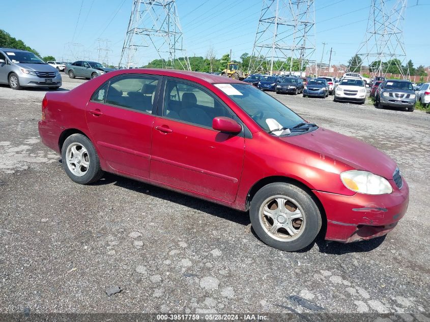 2005 Toyota Corolla Le VIN: JTDBR32E852055798 Lot: 39517759