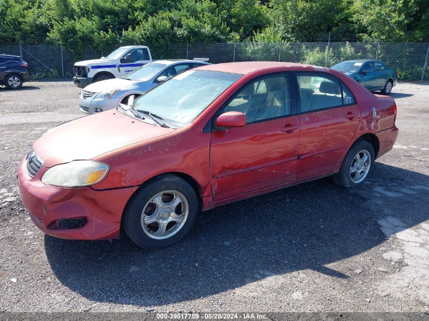 2005 Toyota Corolla Le VIN: JTDBR32E852055798 Lot: 39517759