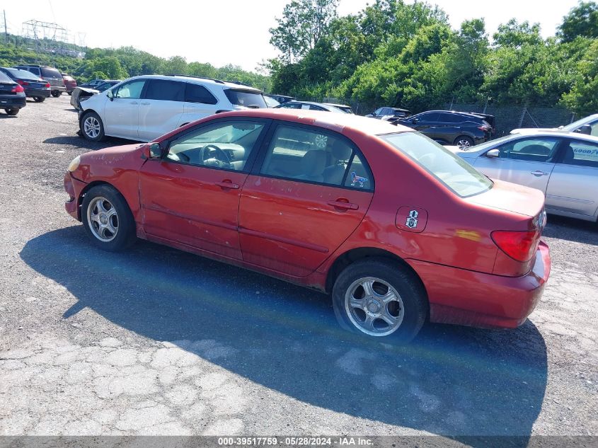 2005 Toyota Corolla Le VIN: JTDBR32E852055798 Lot: 39517759