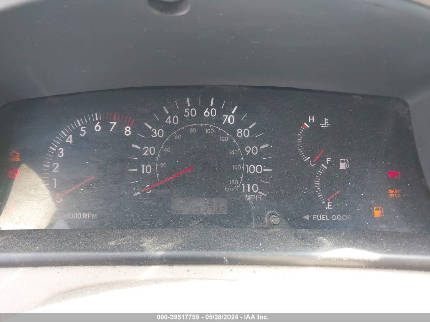 2005 Toyota Corolla Le VIN: JTDBR32E852055798 Lot: 39517759