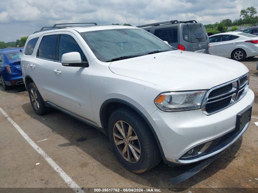 2014 Dodge Durango Limited VIN: 1C4RDJDG7EC592964 Lot: 39517762