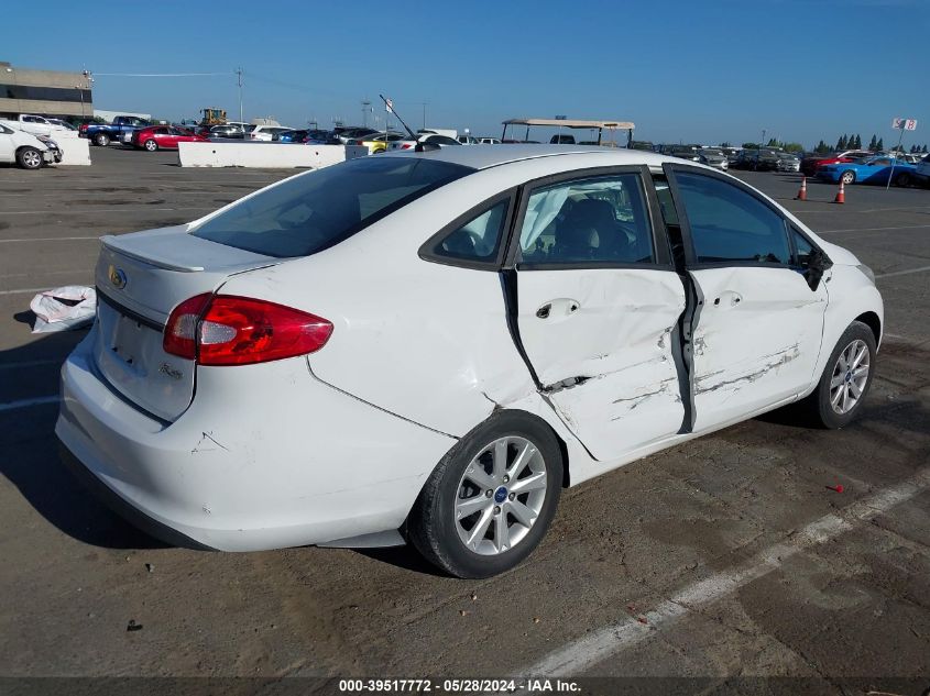 2013 Ford Fiesta Se VIN: 3FADP4BJ8DM111172 Lot: 39517772