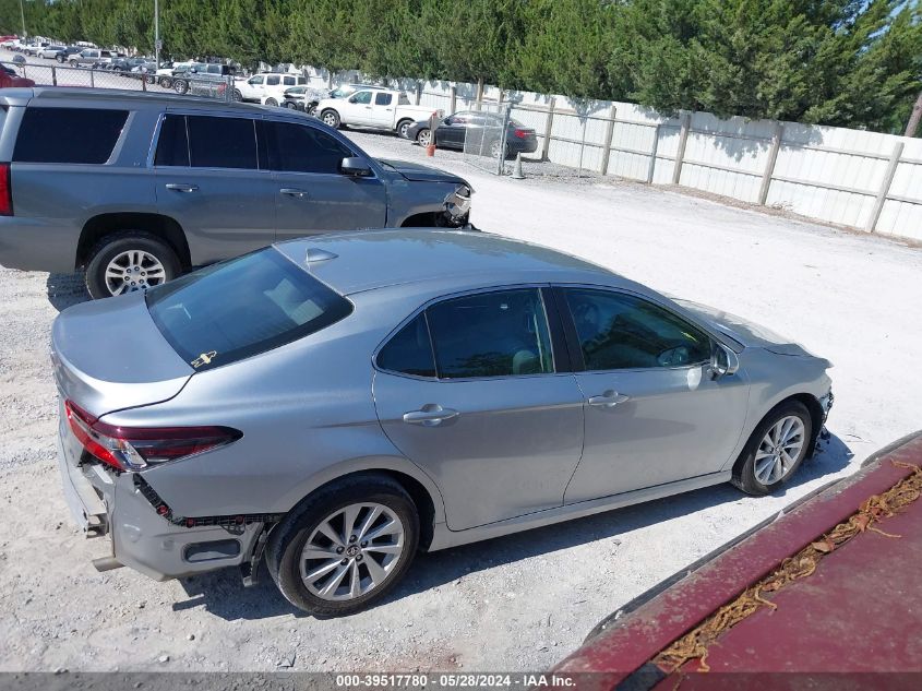 2022 Toyota Camry Le VIN: 4T1C11AK4NU638375 Lot: 39517780