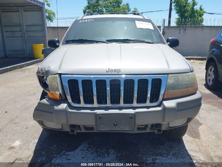 2000 Jeep Grand Cherokee Laredo VIN: 1J4GW48S5YC380256 Lot: 39517781