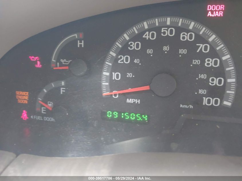 2001 Ford F-150 Xl/Xlt VIN: 1FTZF17291NB56030 Lot: 39517786