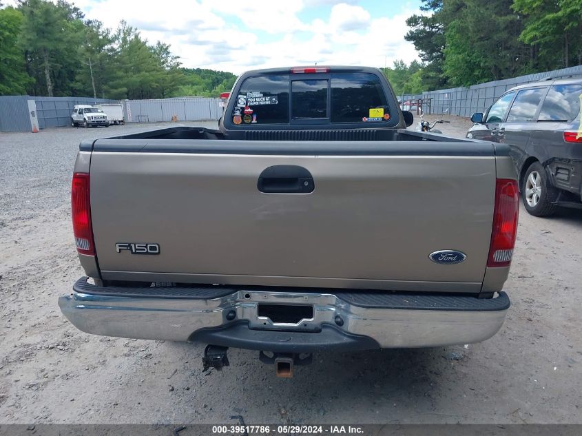 2001 Ford F-150 Xl/Xlt VIN: 1FTZF17291NB56030 Lot: 39517786