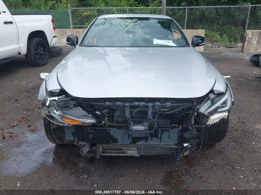 2019 Infiniti Q60 3.0T Red Sport 400 VIN: JN1FV7EL3KM440493 Lot: 39517787