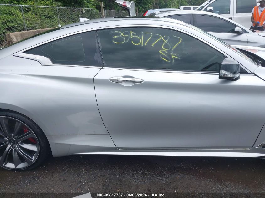 2019 Infiniti Q60 3.0T Red Sport 400 VIN: JN1FV7EL3KM440493 Lot: 39517787