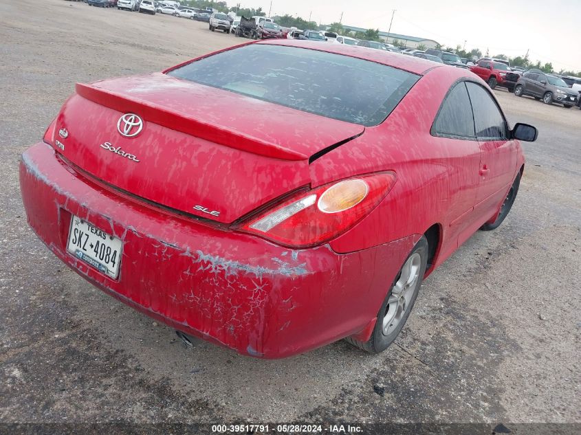 2006 Toyota Camry Solara Sle VIN: 4T1CE38P76U750591 Lot: 39517791