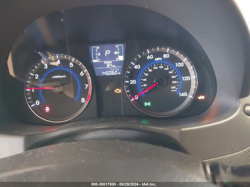 2017 Hyundai Accent Se VIN: KMHCT4AE6HU188402 Lot: 39517800