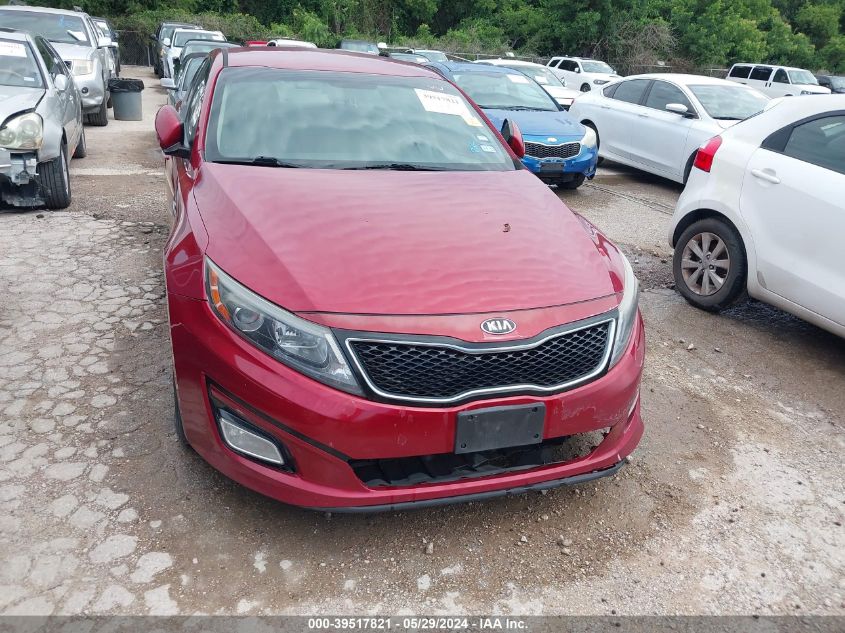 2015 Kia Optima Lx VIN: 5XXGM4A71FG516767 Lot: 39517821