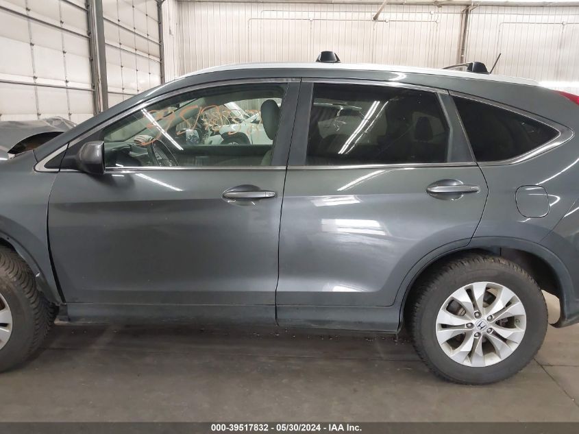 2013 Honda Cr-V Ex-L VIN: 5J6RM4H75DL001986 Lot: 39517832