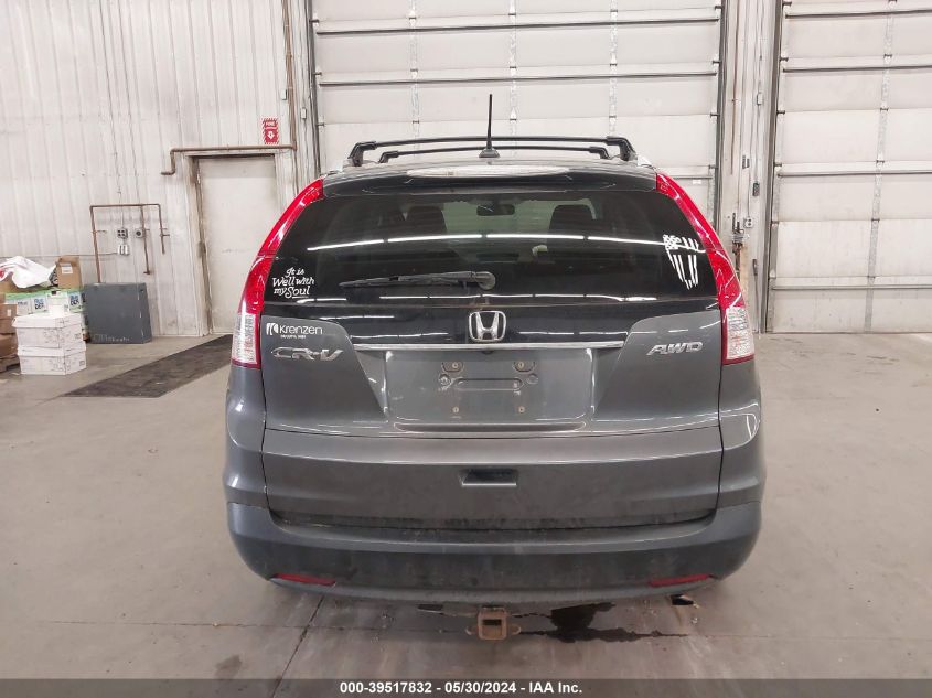 2013 Honda Cr-V Ex-L VIN: 5J6RM4H75DL001986 Lot: 39517832