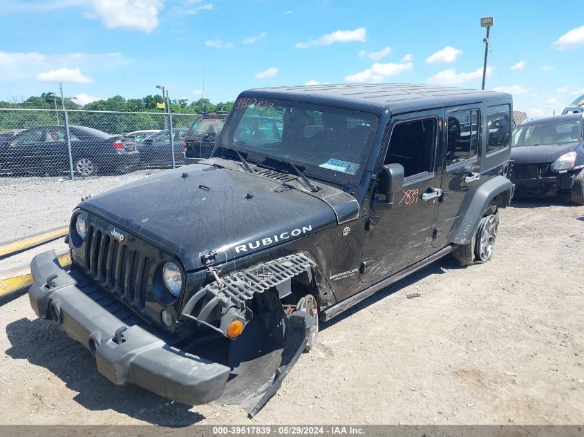 2016 Jeep Wrangler Unlimited Rubicon VIN: 1C4BJWFG0GL193319 Lot: 39517839
