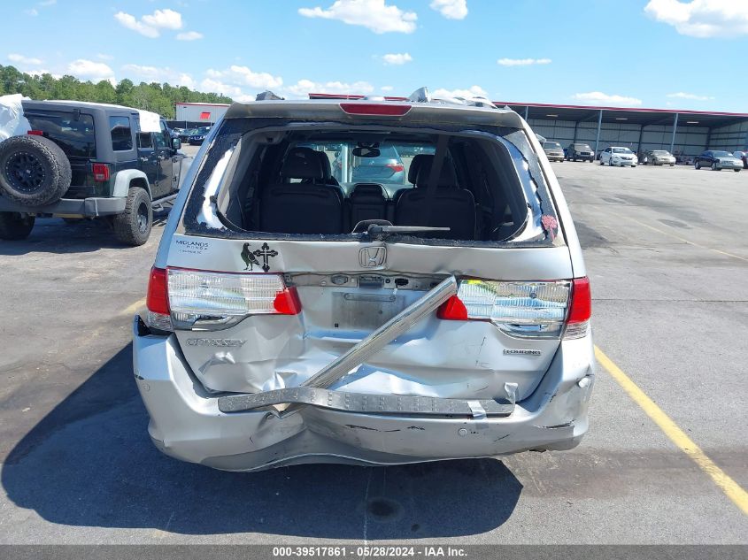 2010 Honda Odyssey Touring VIN: 5FNRL3H95AB096083 Lot: 39517861