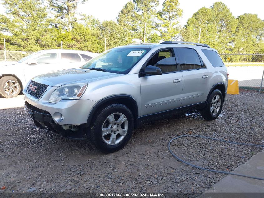 2012 GMC Acadia Sle VIN: 1GKKRPED6CJ392102 Lot: 39517865