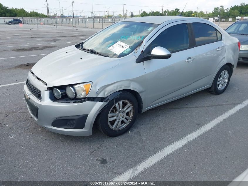 2012 Chevrolet Sonic 2Ls VIN: 1G1JA5SH9C4118006 Lot: 39517867