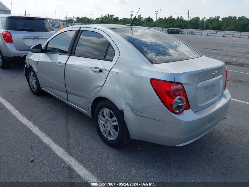 2012 Chevrolet Sonic 2Ls VIN: 1G1JA5SH9C4118006 Lot: 39517867