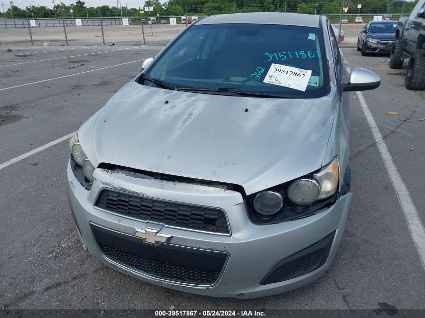 2012 Chevrolet Sonic 2Ls VIN: 1G1JA5SH9C4118006 Lot: 39517867