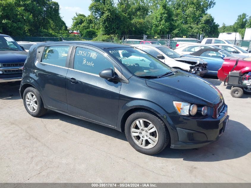 2013 Chevrolet Sonic Lt Auto VIN: 1G1JC6SG9D4121478 Lot: 39517874