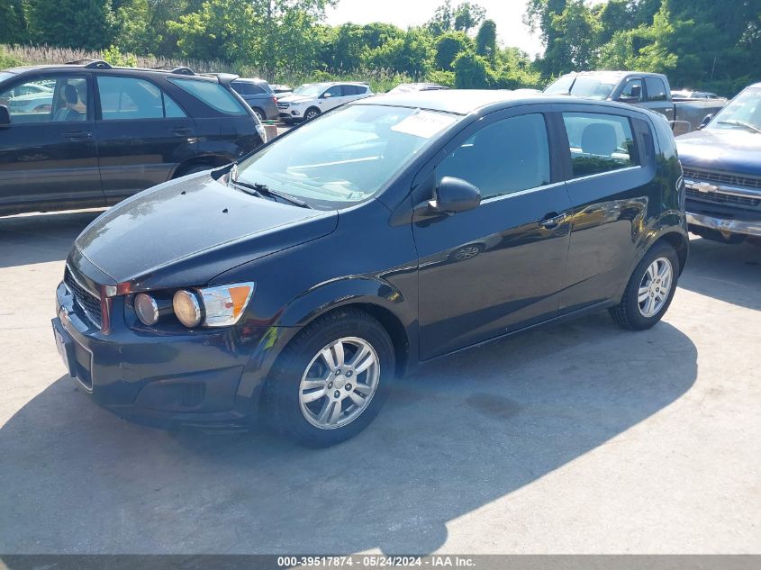 2013 Chevrolet Sonic Lt Auto VIN: 1G1JC6SG9D4121478 Lot: 39517874