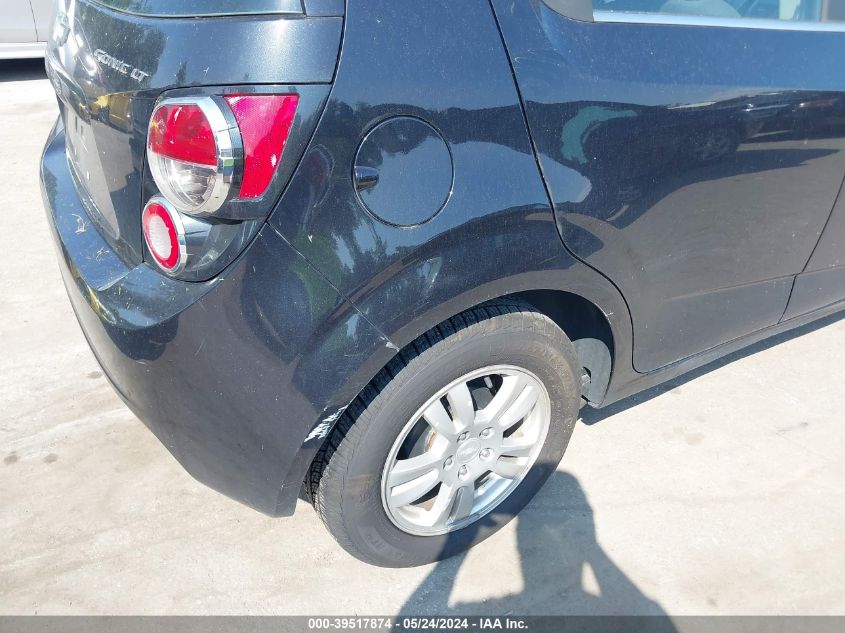 2013 Chevrolet Sonic Lt Auto VIN: 1G1JC6SG9D4121478 Lot: 39517874