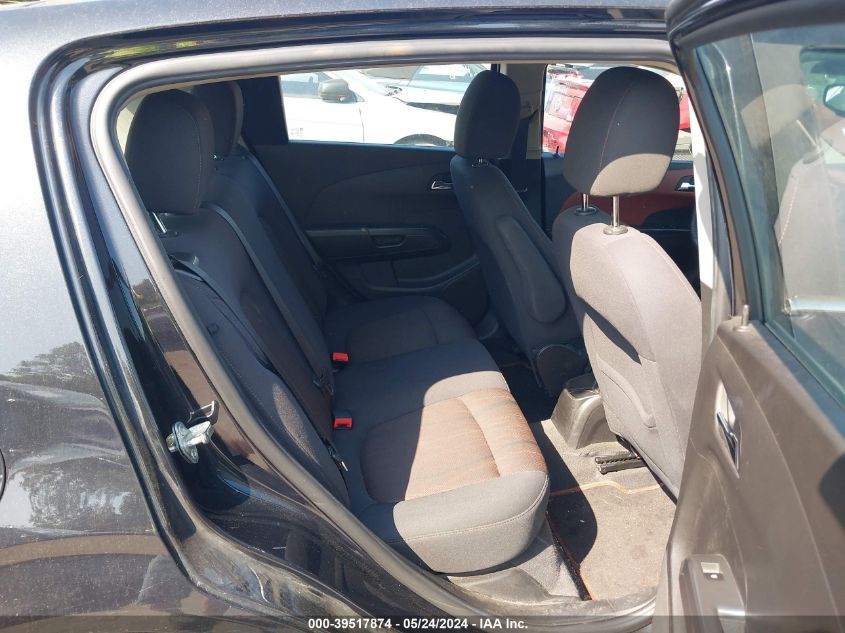 2013 Chevrolet Sonic Lt Auto VIN: 1G1JC6SG9D4121478 Lot: 39517874