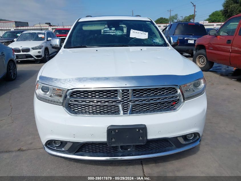 2018 Dodge Durango Citadel Rwd VIN: 1C4SDHET2JC486020 Lot: 39517879