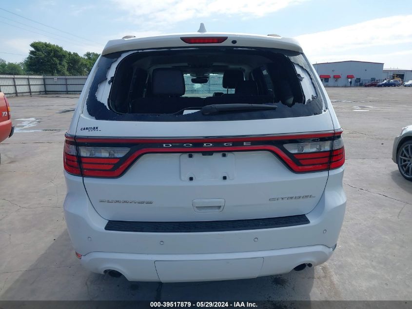 2018 Dodge Durango Citadel Rwd VIN: 1C4SDHET2JC486020 Lot: 39517879