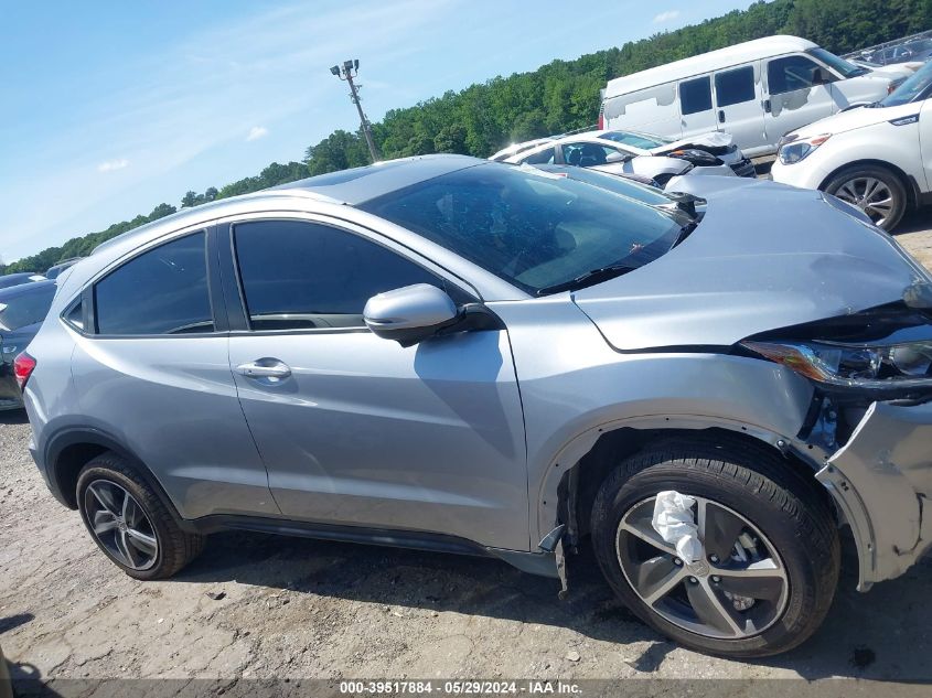 2022 Honda Hr-V Awd Ex VIN: 3CZRU6H57NM745549 Lot: 39517884