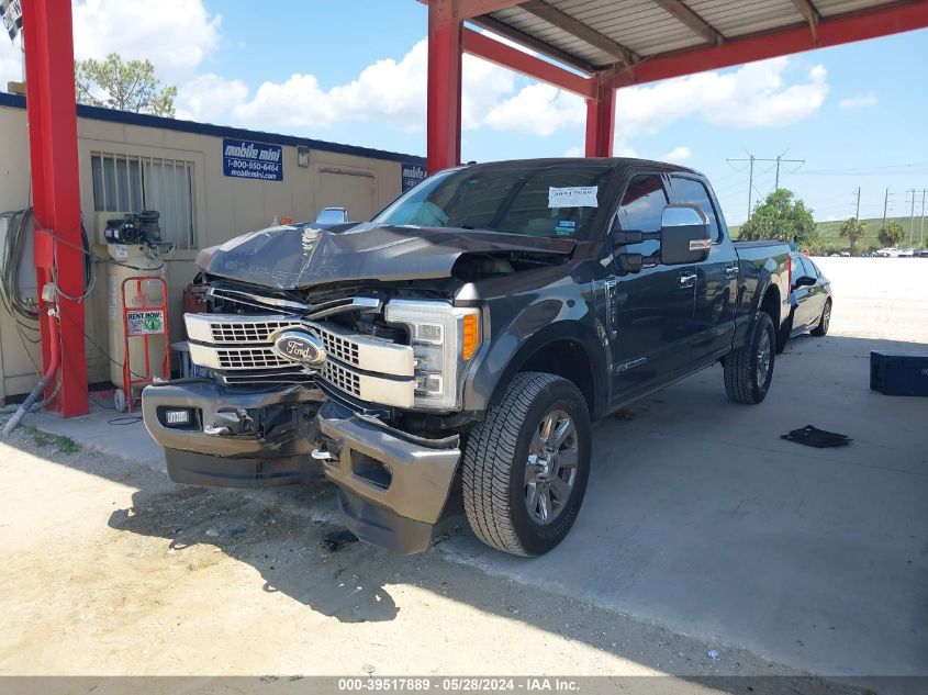 2017 Ford F-250 Platinum VIN: 1FT7W2BT3HED49068 Lot: 39517889