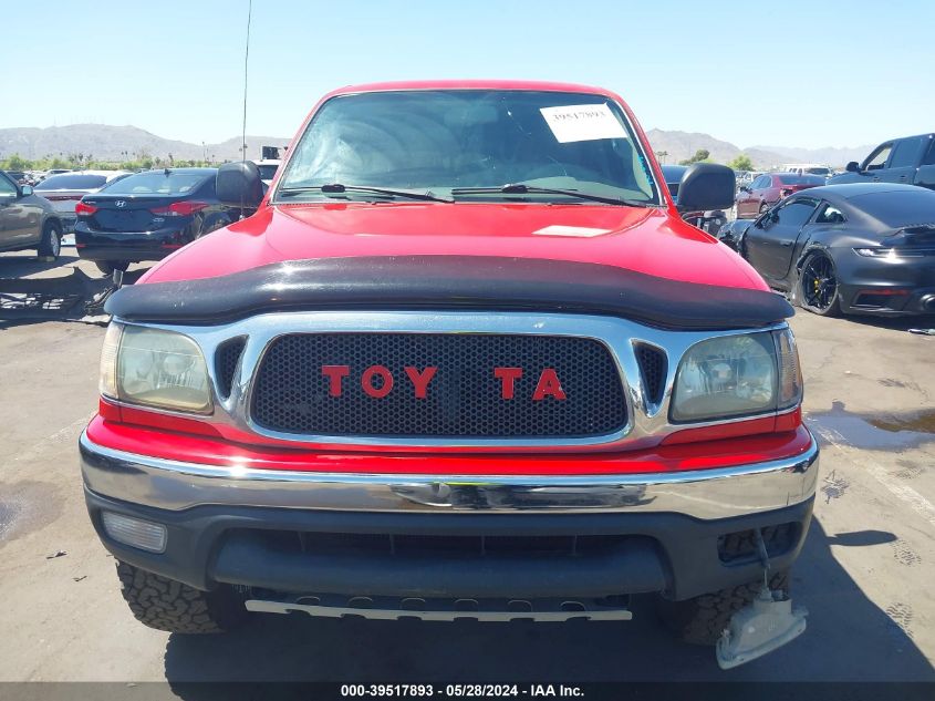 2004 Toyota Tacoma Double Cab VIN: 5TEHN72N74Z423394 Lot: 39517893